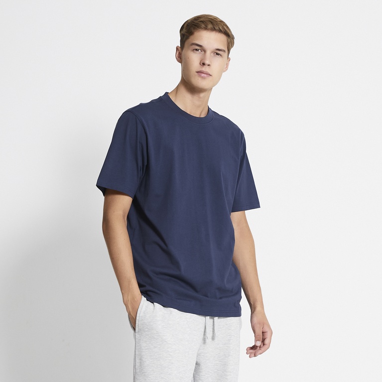 Heavy tee "William" Midnight Blue